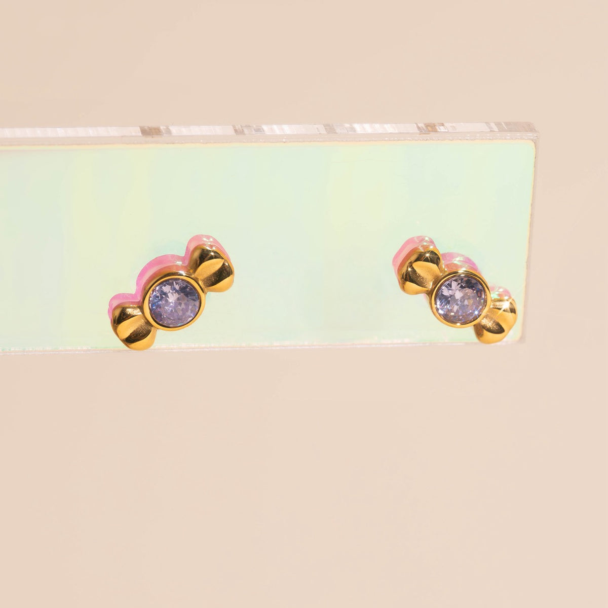 Candy Crystal Stud Earrings
