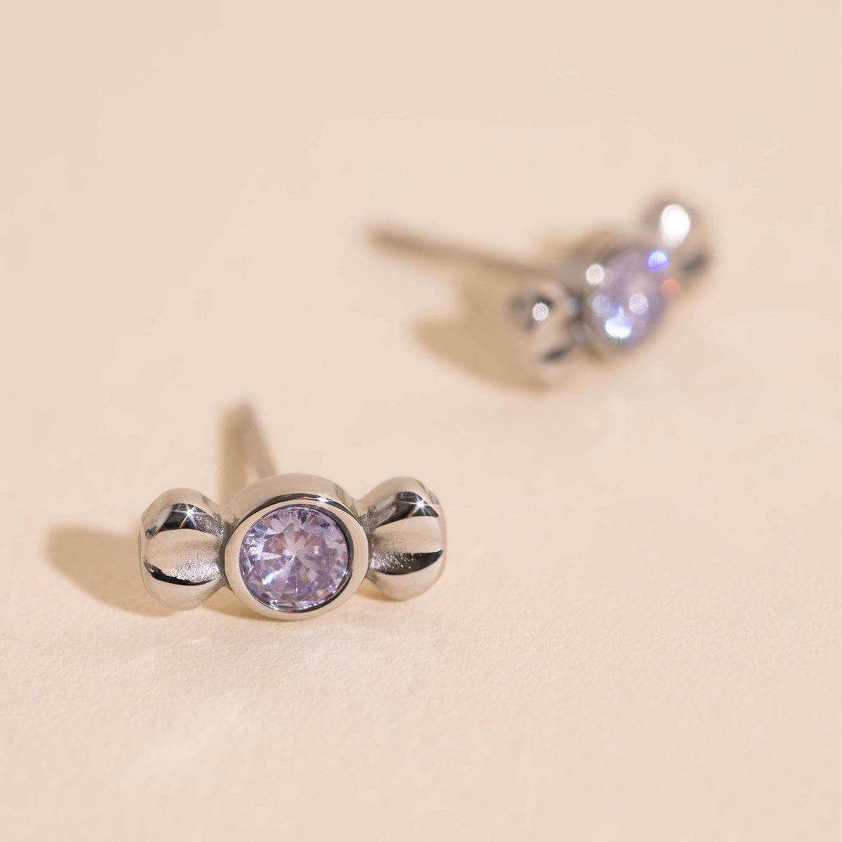Candy Crystal Stud Earrings