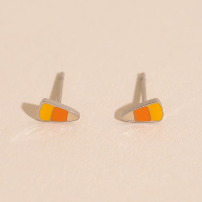 Candy Corn Stud Earrings