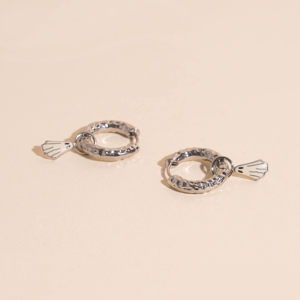 Ghost Huggie Hoop Charms