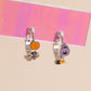 Halloween Candy 3D Huggie Hoop Earrings