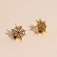 Spider Web Stud Earrings
