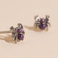 Spider Pearls Tiny Stud Earrings