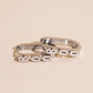 Boo Halloween 3D Huggie Hoop Earrings