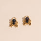 Spider Pearls Huggie Hoop Charms
