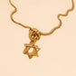 Star of David Necklace Charm
