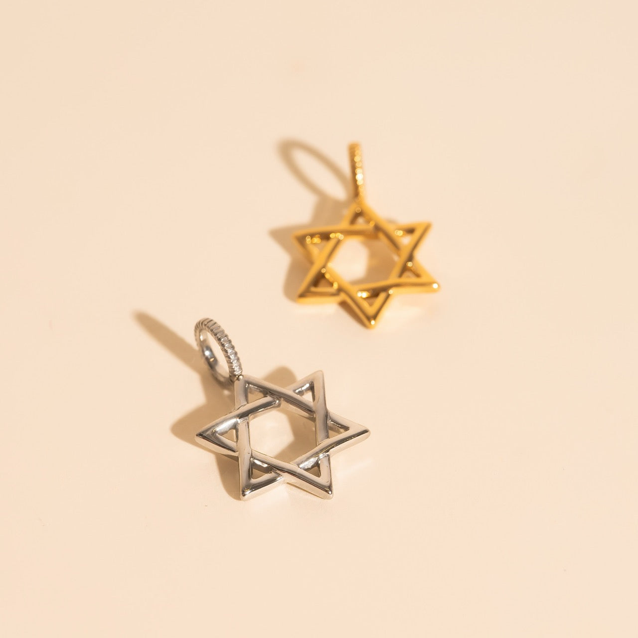 Star of David Necklace Charm