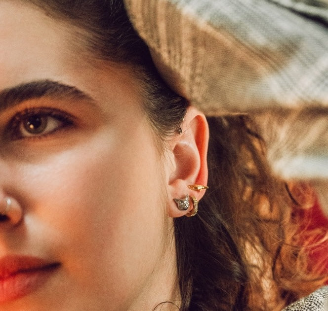 Kitty Cat Stud Earrings