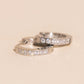 Crystal Huggie Hoop Earrings