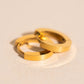 Smooth Huggie Hoop Earrings