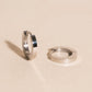 Smooth Huggie Hoop Earrings