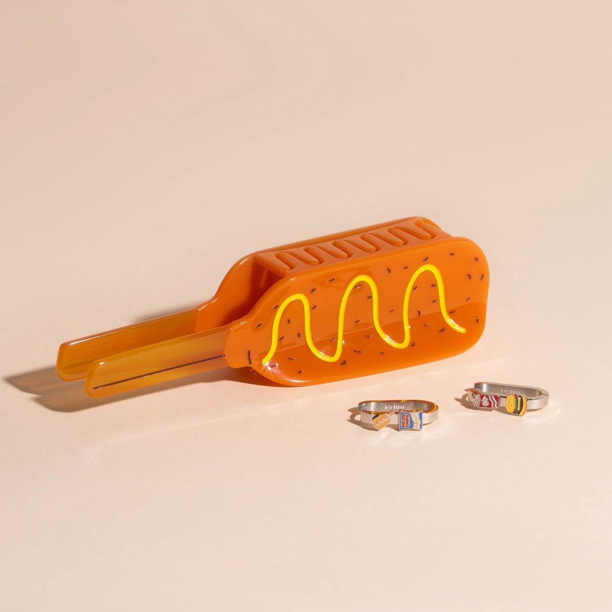 Pack: Cookout Huggie Hoops & Hair Claw