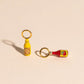 Pack: Ketchup & Mustard Charms, Huggies, & Claw Clip
