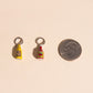 Pack: Ketchup & Mustard Charms, Huggies, & Claw Clip