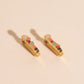 Ice Cream Cones 3D Huggie Hoop Earrings