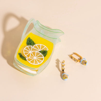 Pack: Lemonade Huggies, Charms, and Claw Clip