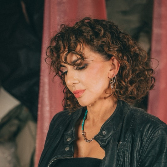 Droplet Chunky Huggie Hoop Charms