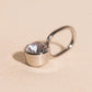 Round Crystal Necklace Charm