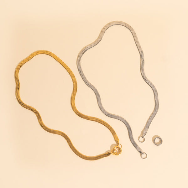 Snake Chain Necklace – Oh Clementine
