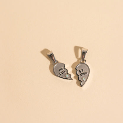 Best Friend Necklace Charm Set