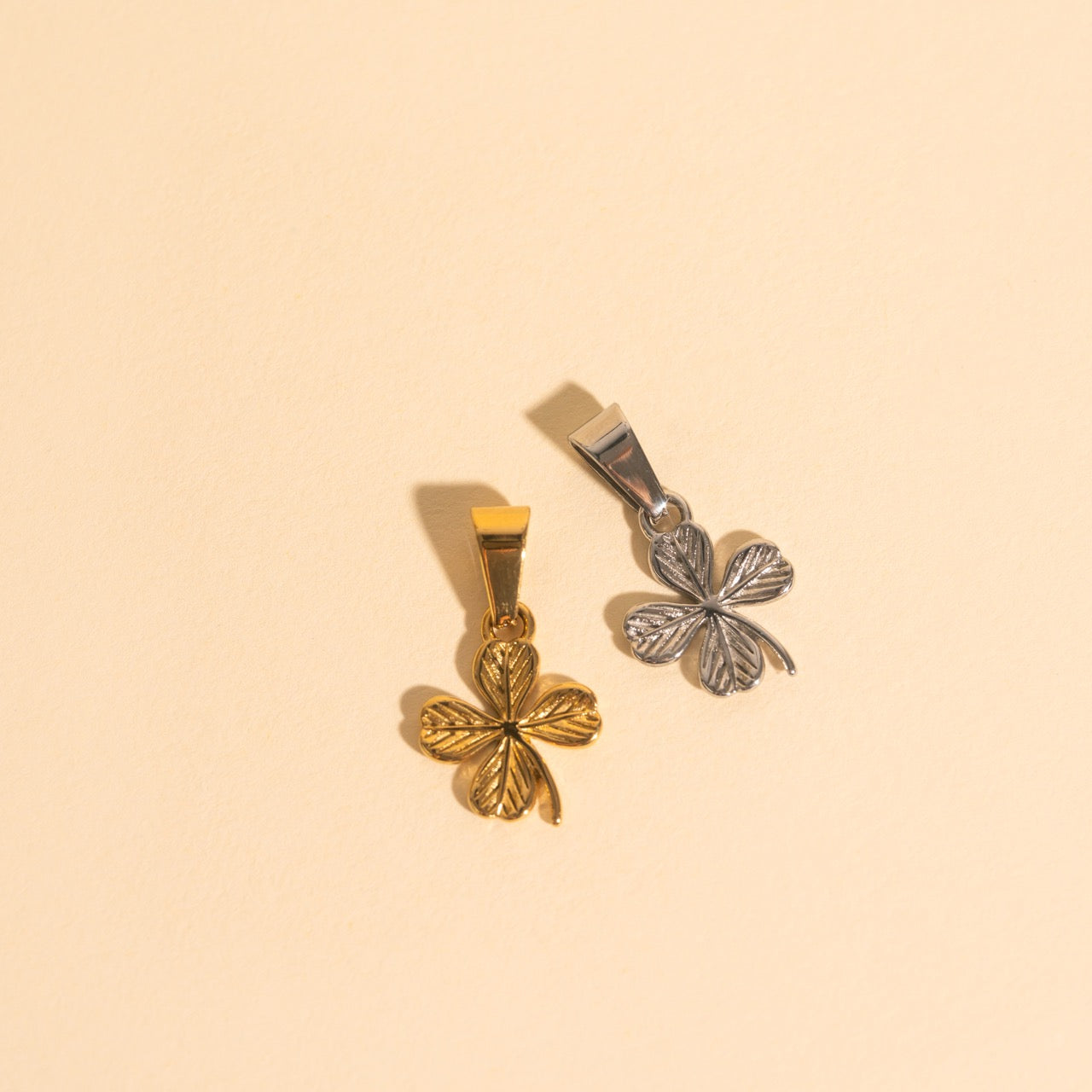 Clover Necklace Charm