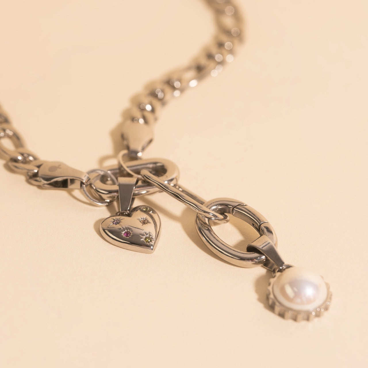 Pearl Necklace Charm