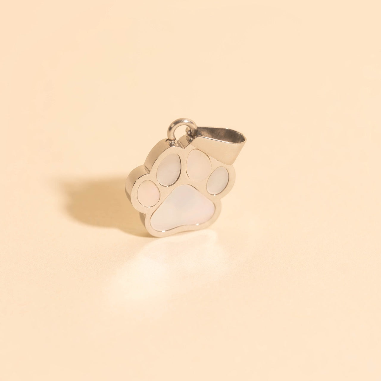 Paw Print Necklace Charm