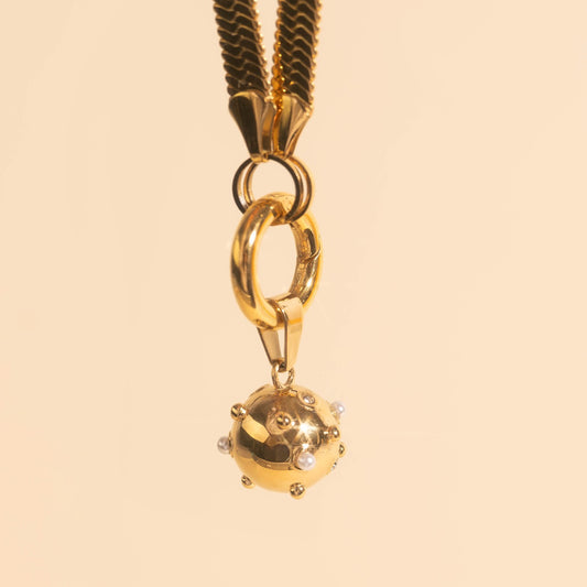 Wrecking Ball Necklace Charm