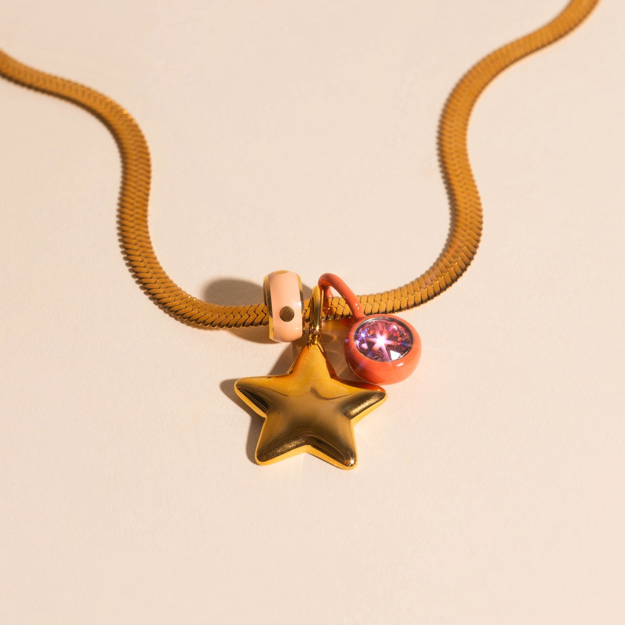 Gemma Drop Necklace Charm