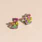 Neon Blanks Super Chunky Huggie Hoop Earrings