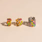 Neon Blanks Super Chunky Huggie Hoop Earrings