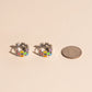 Neon Blanks Super Chunky Huggie Hoop Earrings