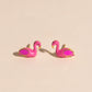 Flamingo Stud Earrings
