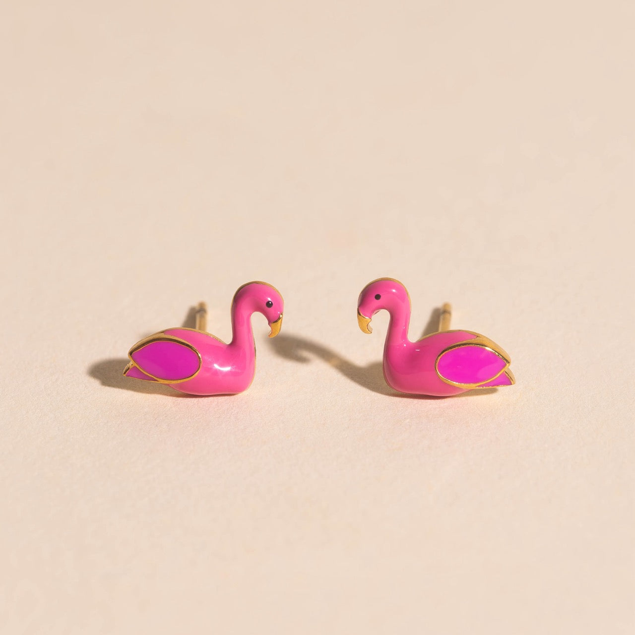 Flamingo Stud Earrings