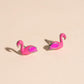 Flamingo Stud Earrings