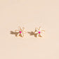 Neon Flower Stud Earrings