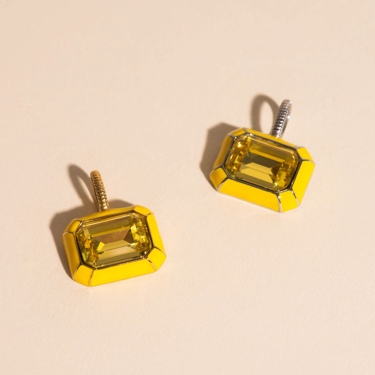 Miley Neon Yellow Necklace Charm