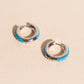 Neon Color Chunky Rounded Huggie Hoop Earrings