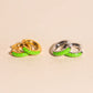 Neon Color Chunky Rounded Huggie Hoop Earrings