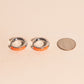 Neon Color Chunky Rounded Huggie Hoop Earrings