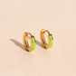 Color Tiny Huggie Hoop Earrings