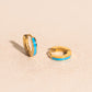 Color Tiny Huggie Hoop Earrings