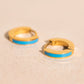 Color Tiny Huggie Hoop Earrings