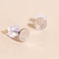 Smiley Face Mini Stud Earrings