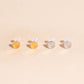 Smiley Face Mini Stud Earrings