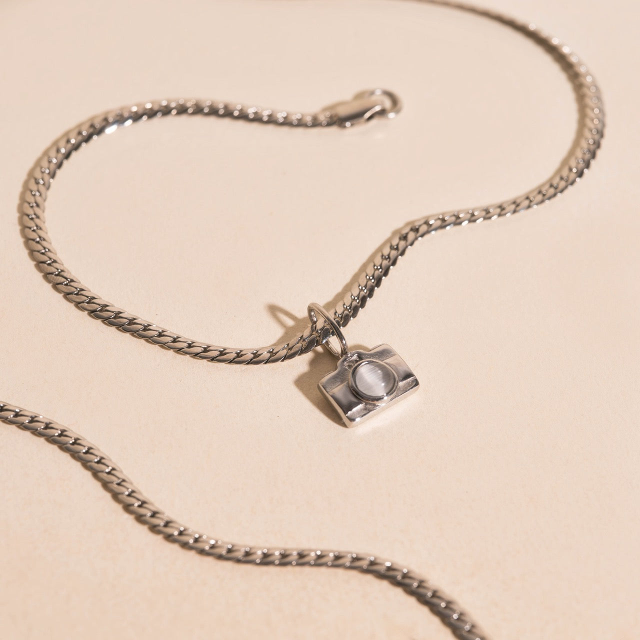 Camera Necklace Charm