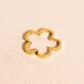 Flower Necklace Charm Clasp (19mm)