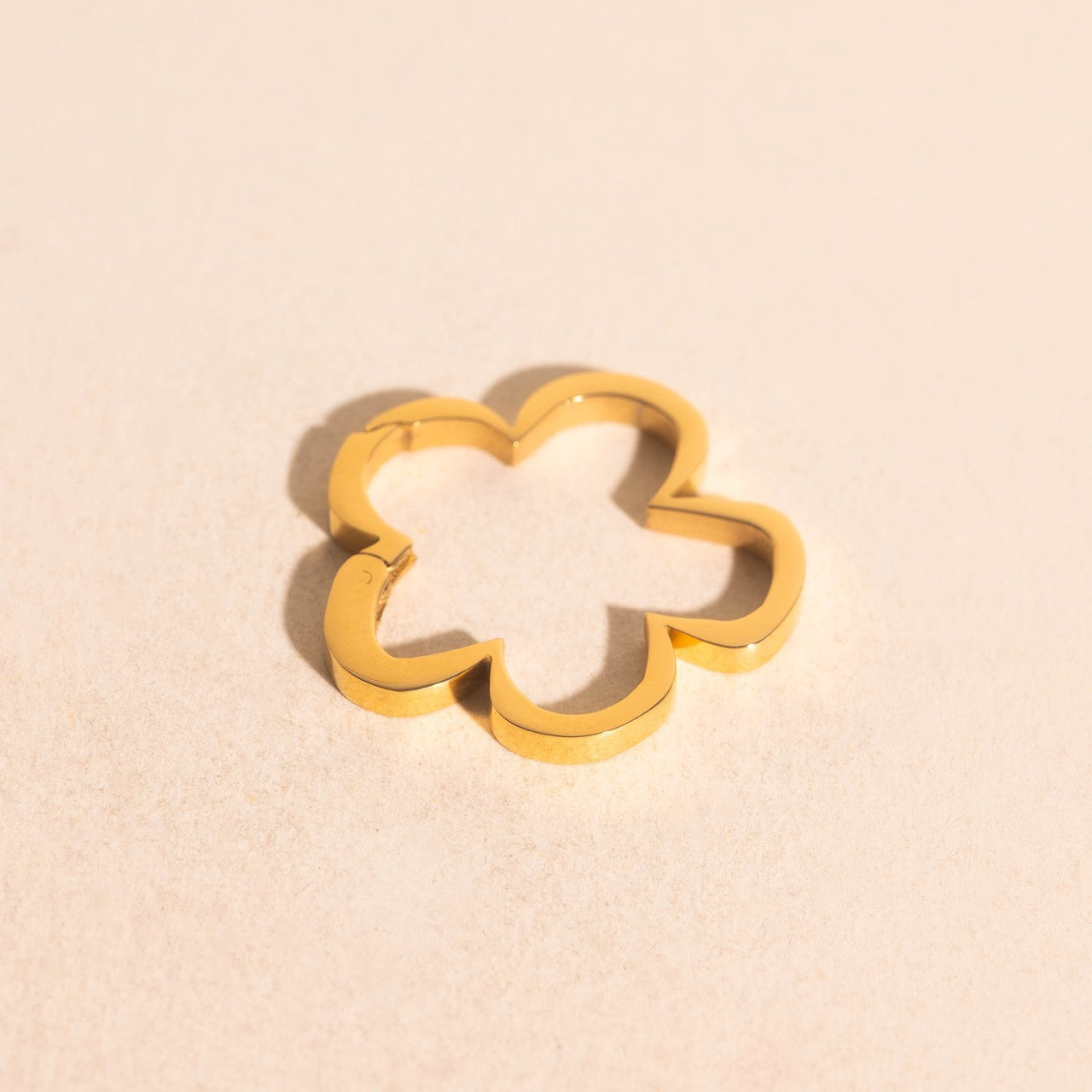Flower Necklace Charm Clasp (19mm)