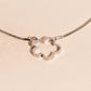 Flower Necklace Charm Clasp (19mm)