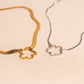 Flower Necklace Charm Clasp (19mm)